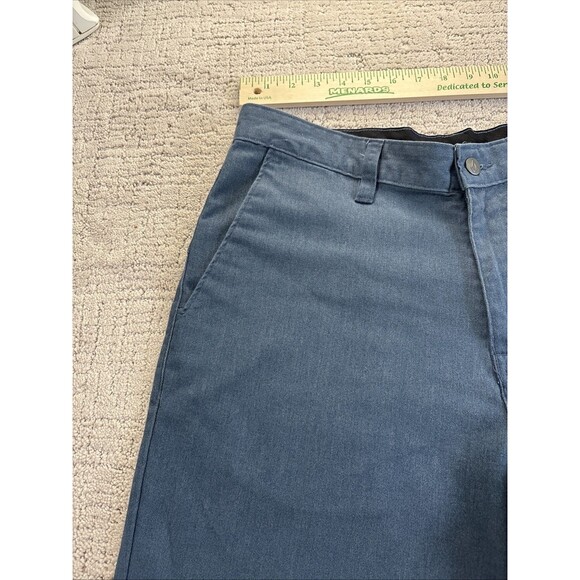 Volcom Chino Khaki Shorts Mens Size 32 X 10 Blue Cotton/Polyester - Picture 8 of 11